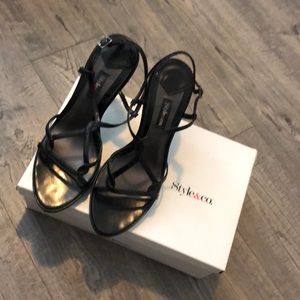Strappy sexy Style & Co heels
